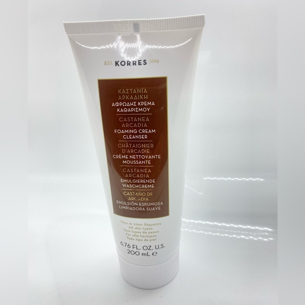 Korres Castanea Foaming Cleanser 6.76 Oz